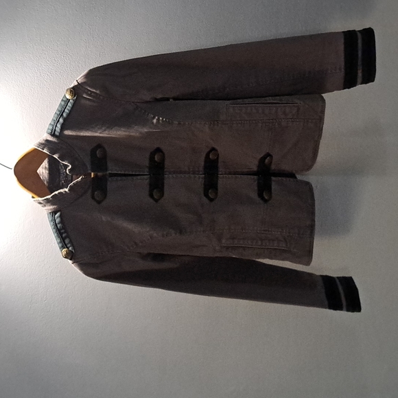 Juicy Couture Gray Army Jacket - Picture 1 of 7